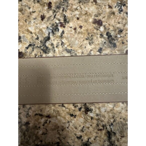 New Express Women’s Belt Brown Gold Color Buttons Size Small / Medium Y2K - Picture 9 of 10